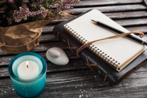 cuaderno flores de brezo velas scaled